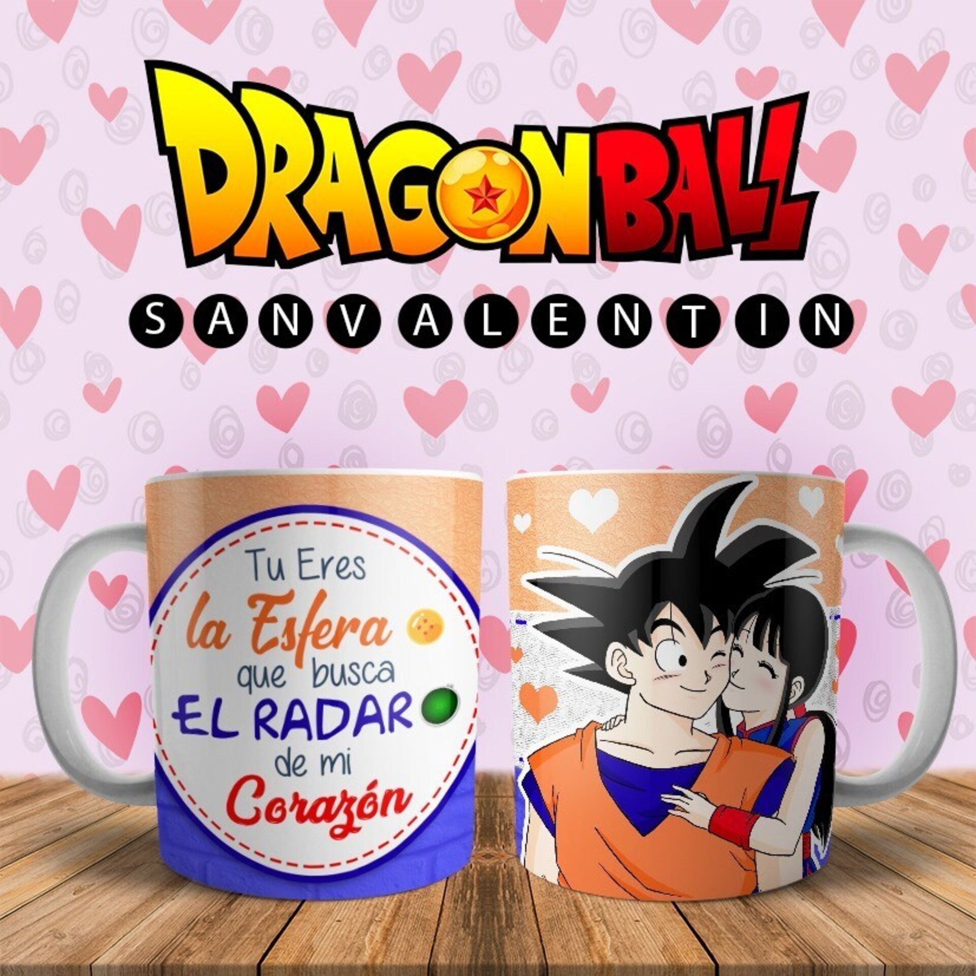 Taza para enamorados colección Dragon Ball - 4