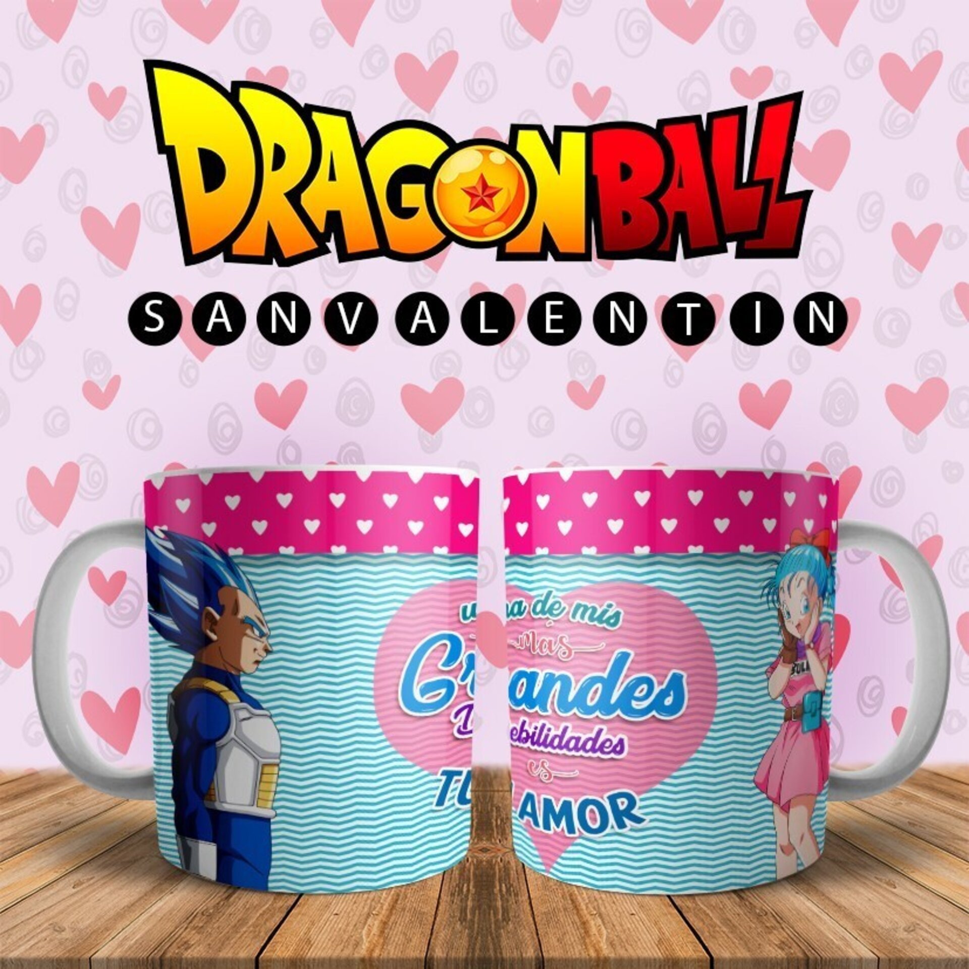 Taza para enamorados colección Dragon Ball - 9