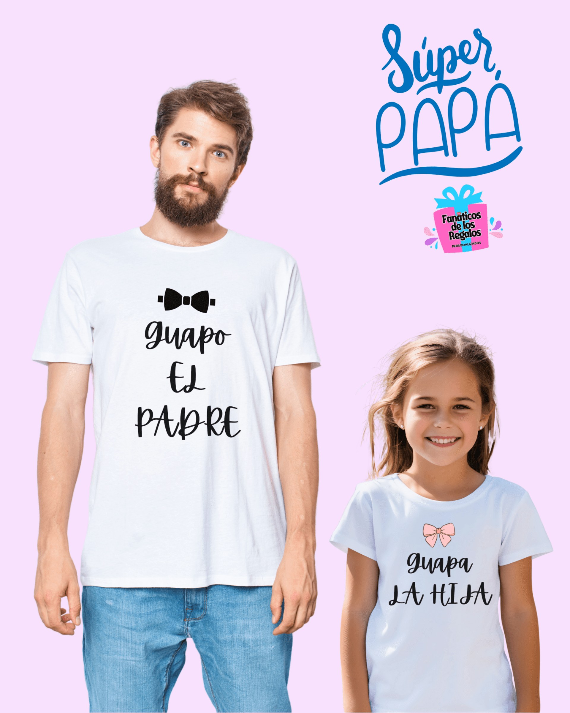Pack camisetas padre e hijo/a - 2