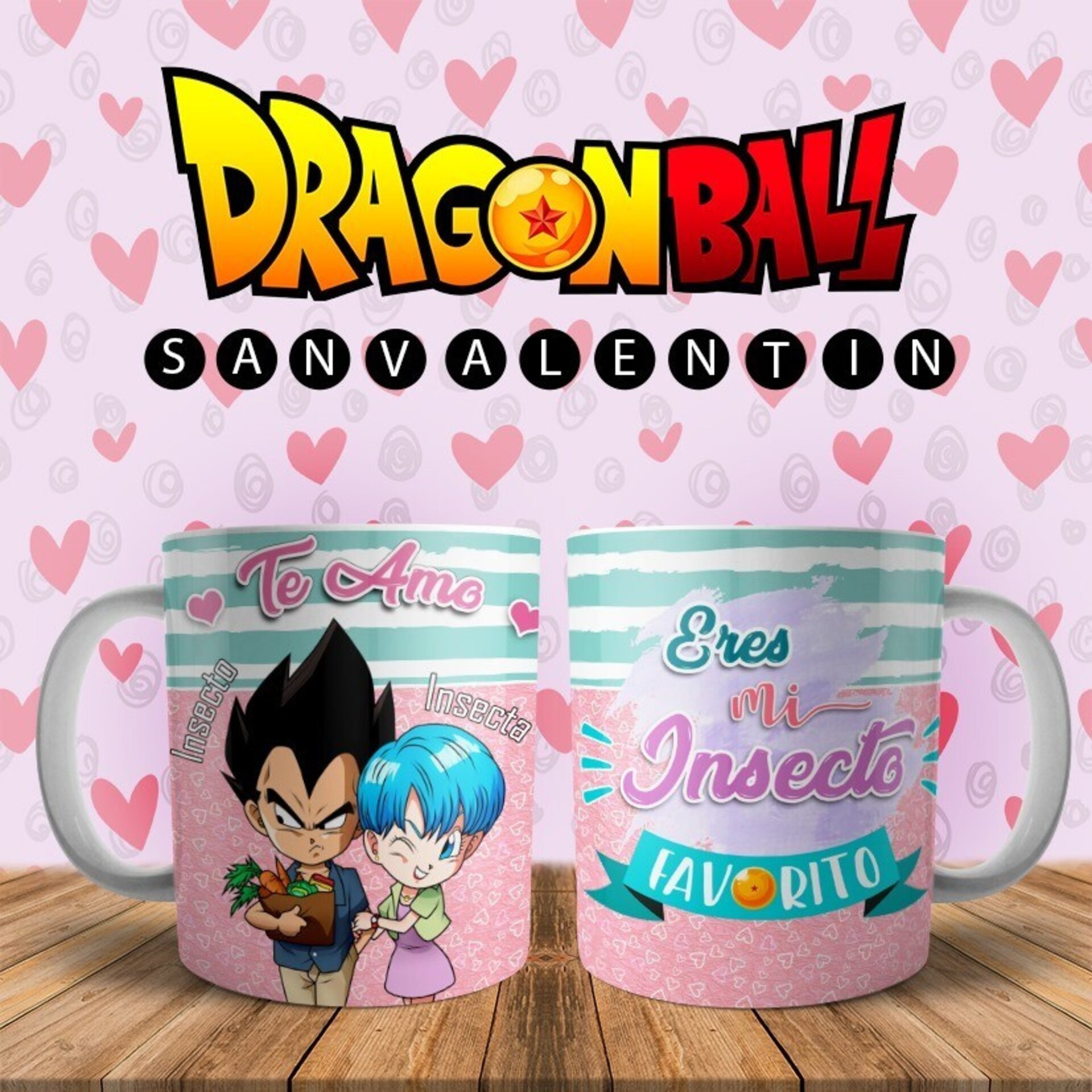 Taza para enamorados colección Dragon Ball - 8