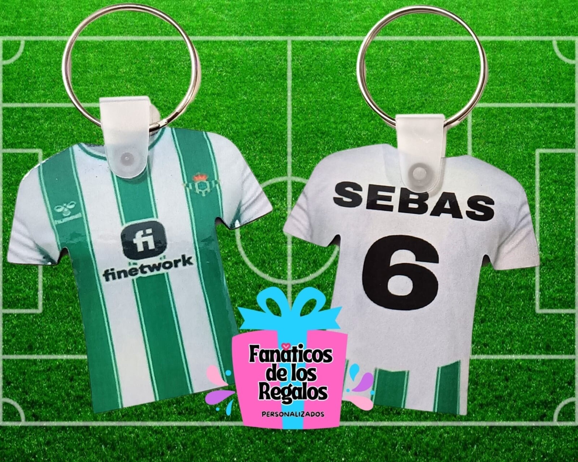 Llavero camiseta con tu equipo deportivo - 2