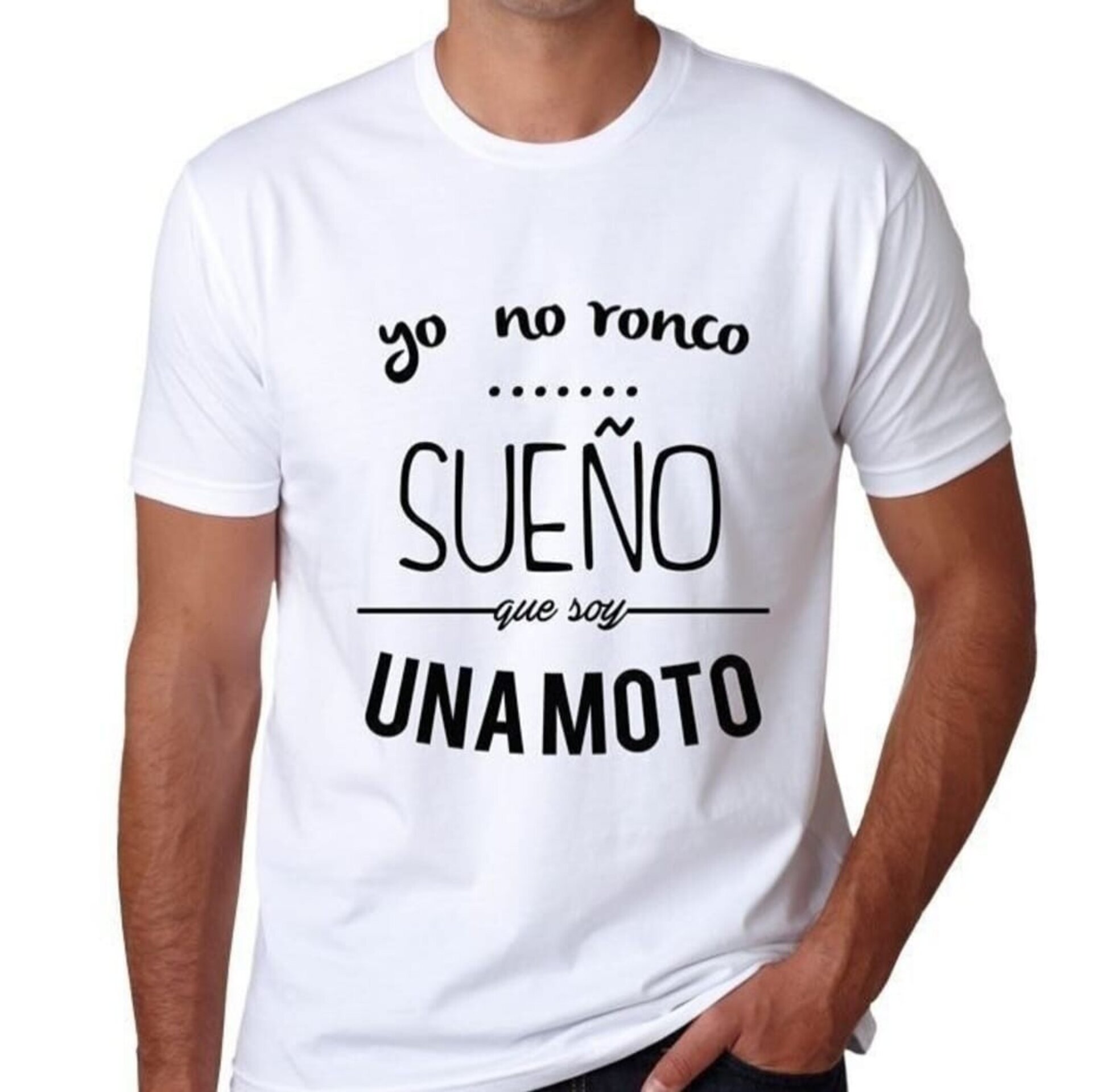 Camiseta Yo no ronco - 2
