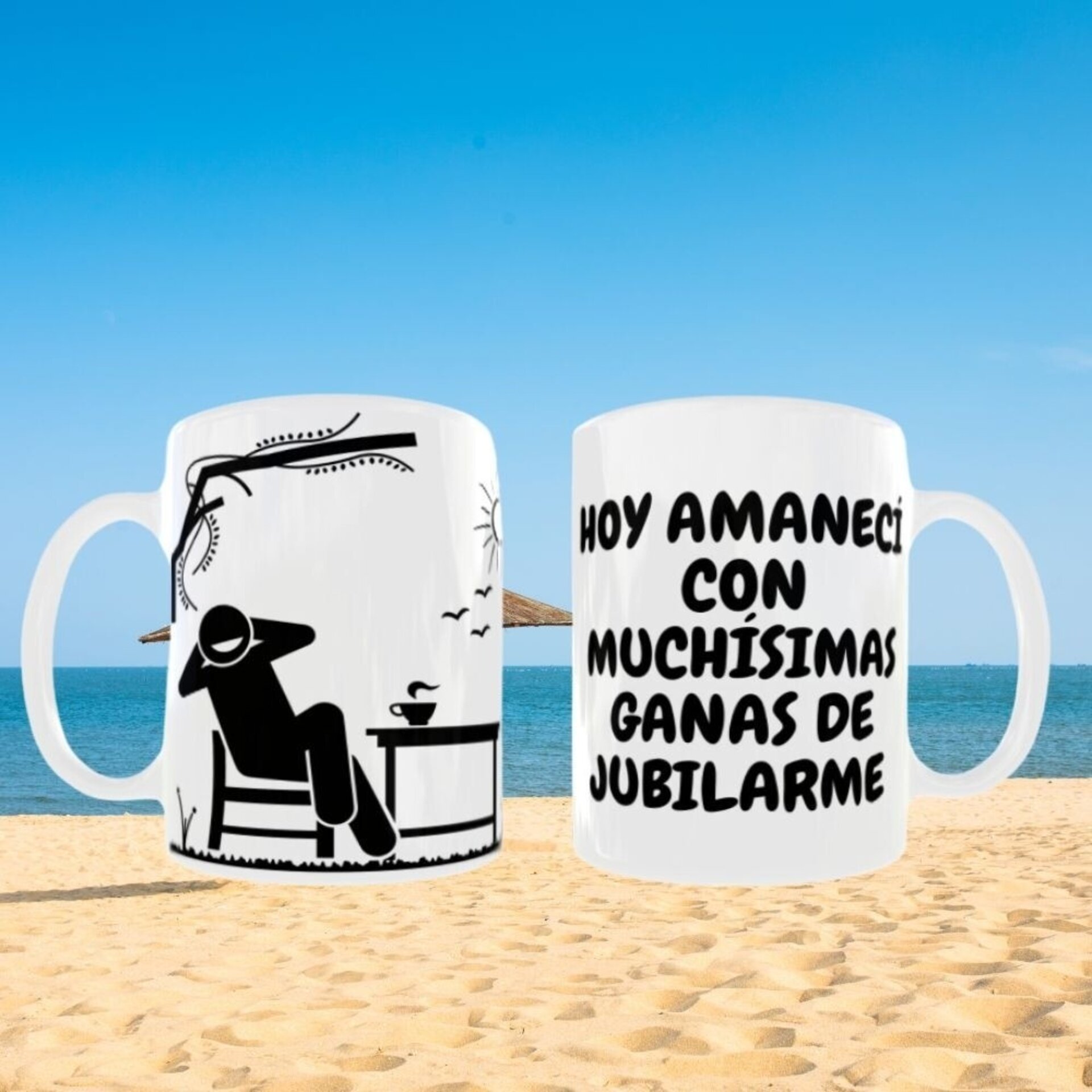 Taza Quiero Jubilarme - 3