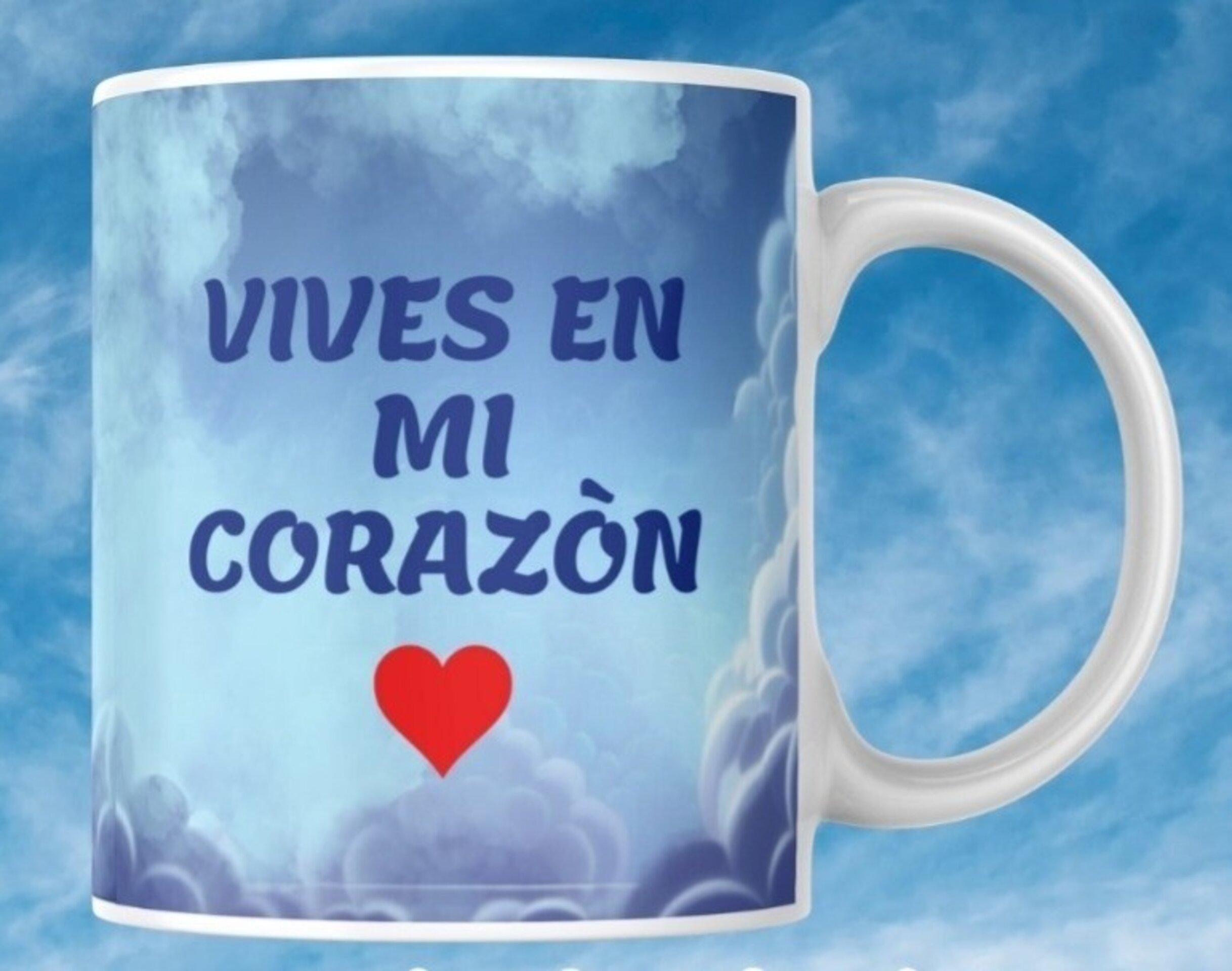 Taza Vives en mi corazón - 1