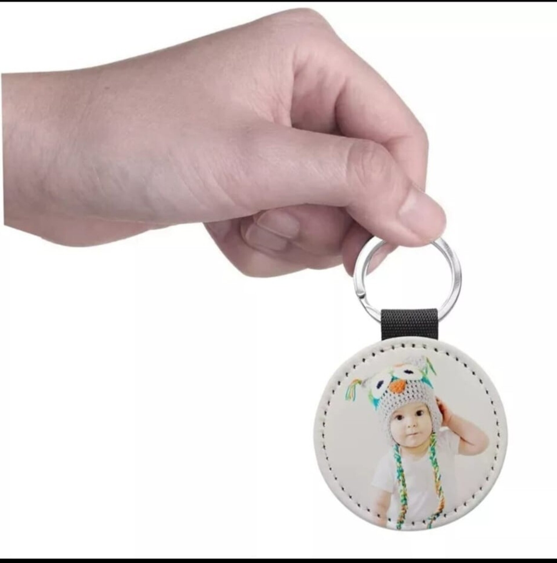 Llavero de piel personalizado - 3