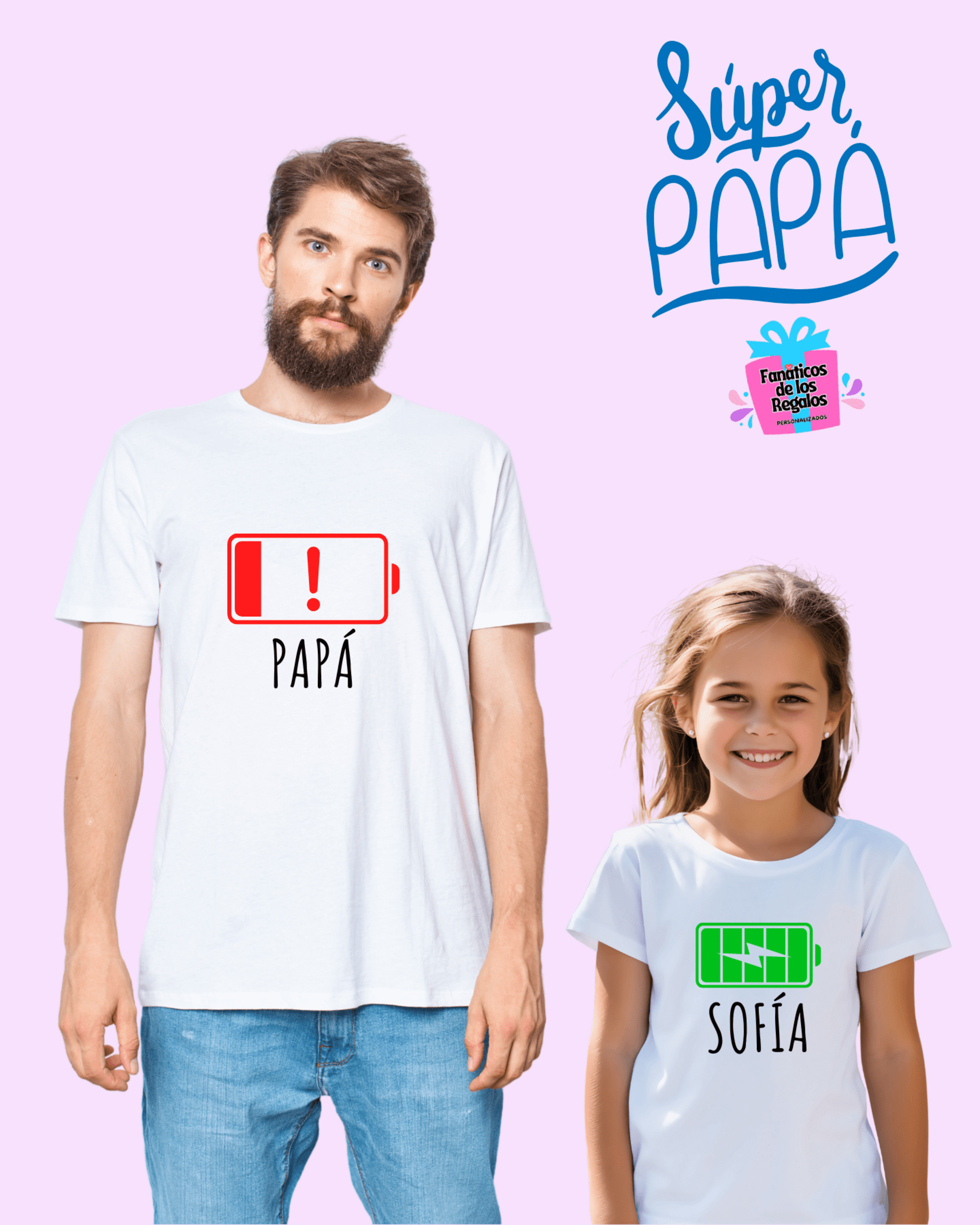 Pack camisetas padre e hijo/a - 5