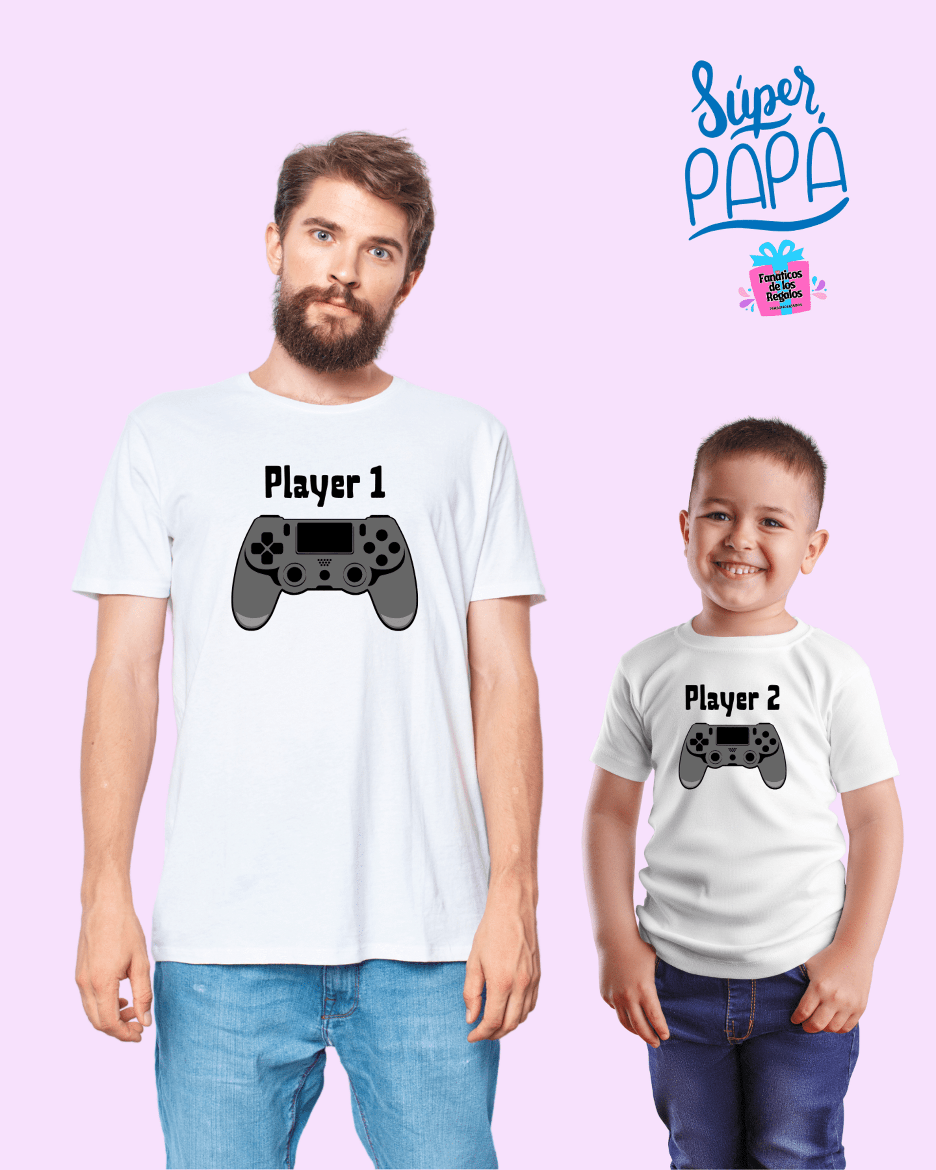 Pack camisetas padre e hijo/a - 3