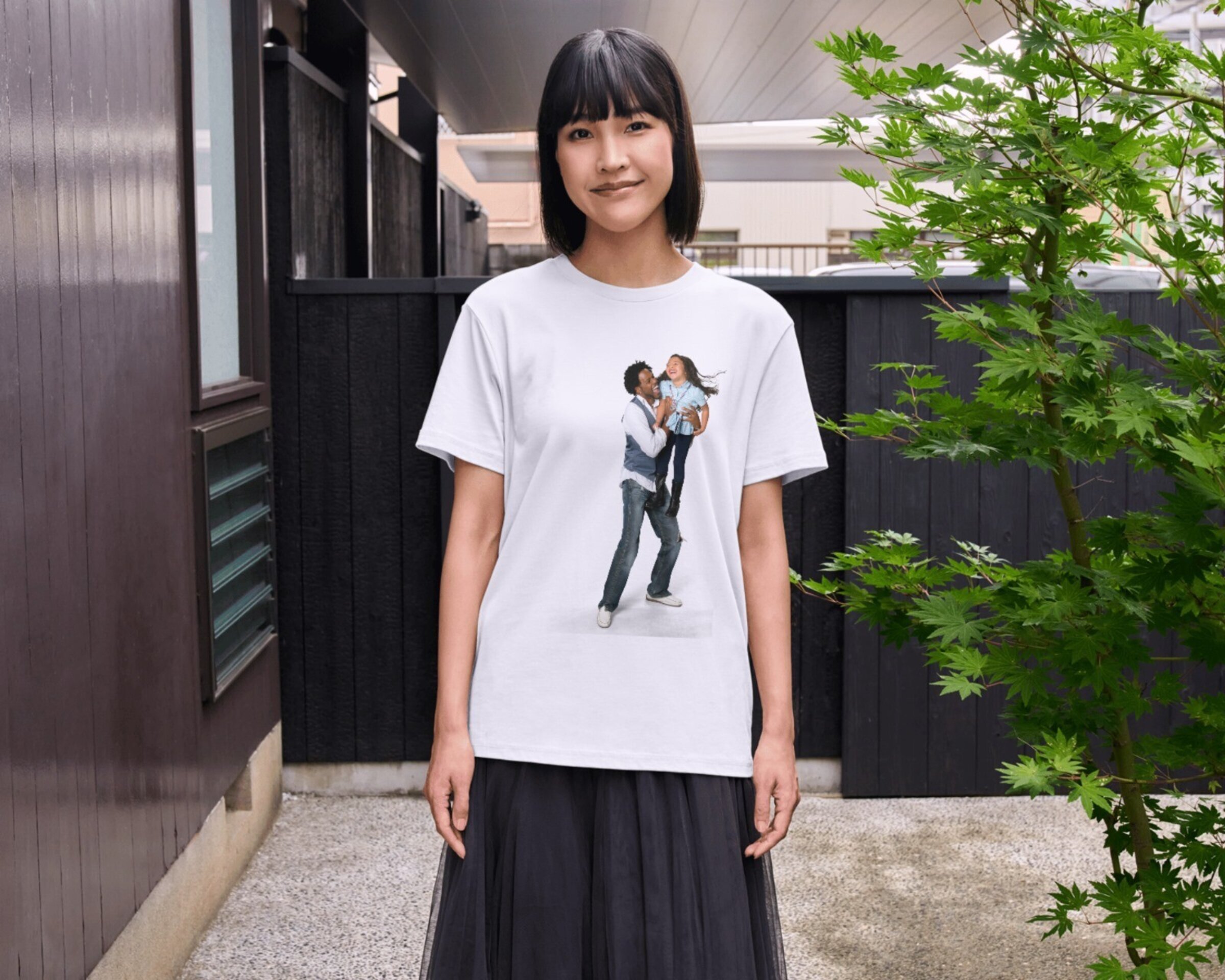 Camiseta Blanca de Mujer personalizada manga corta - 3