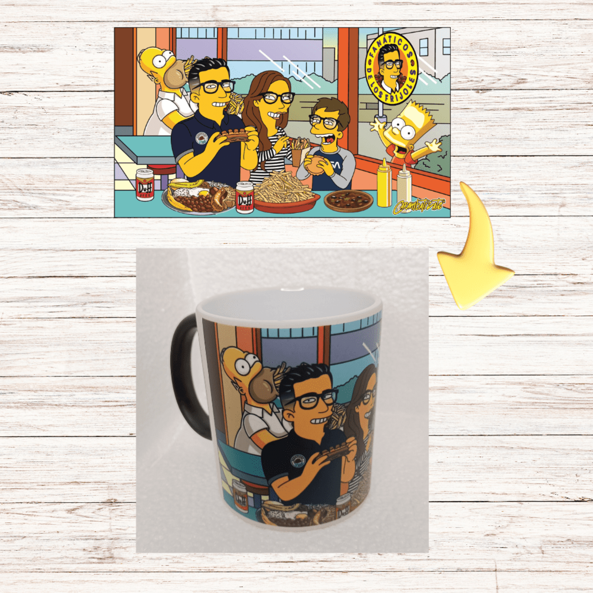Taza mágica con una foto y/o texto - 2