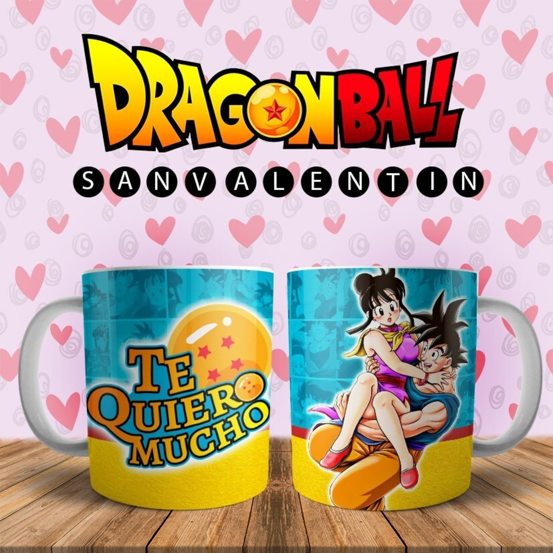 Taza para enamorados colección Dragon Ball - 5