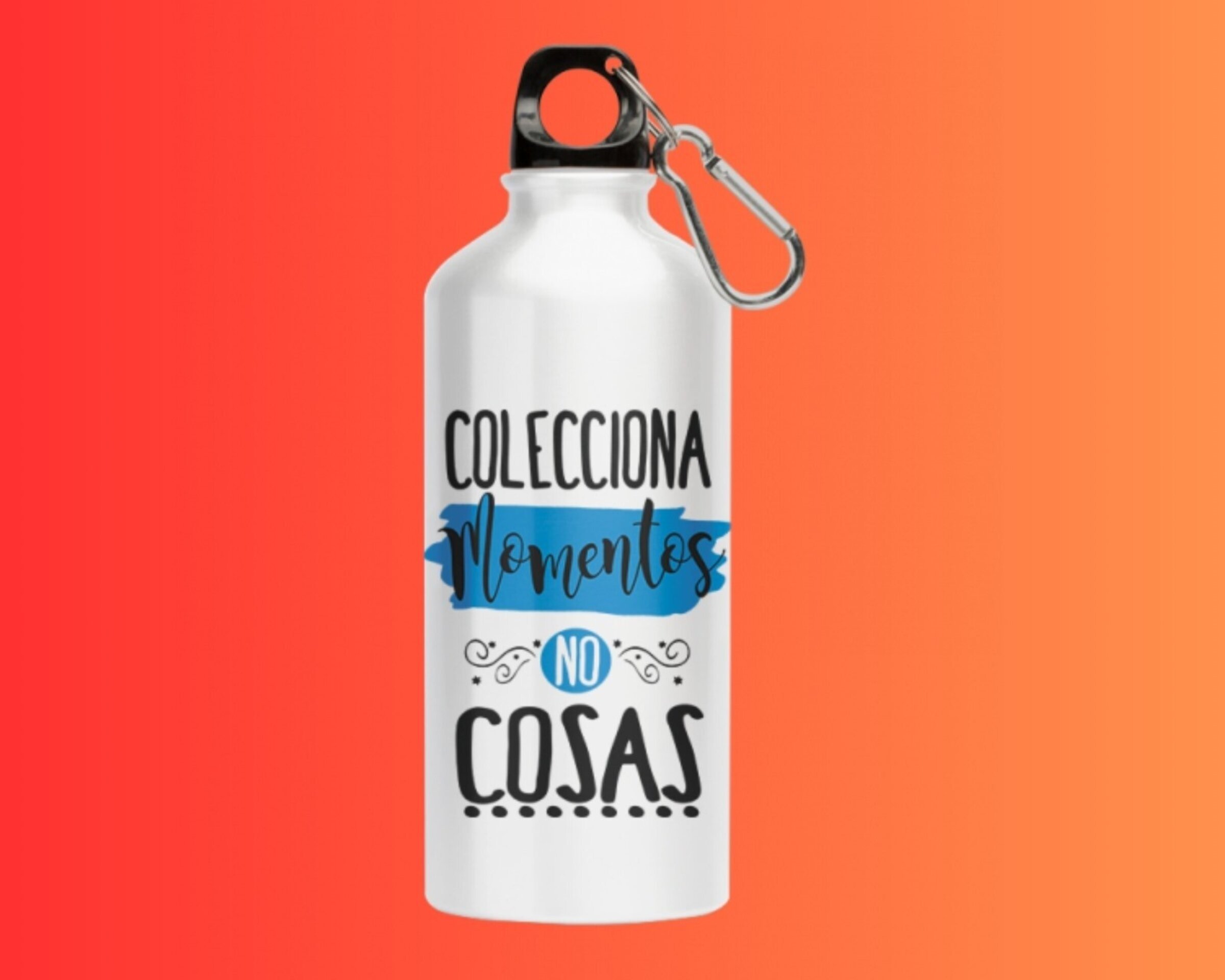 Botella blanca personalizada - 3