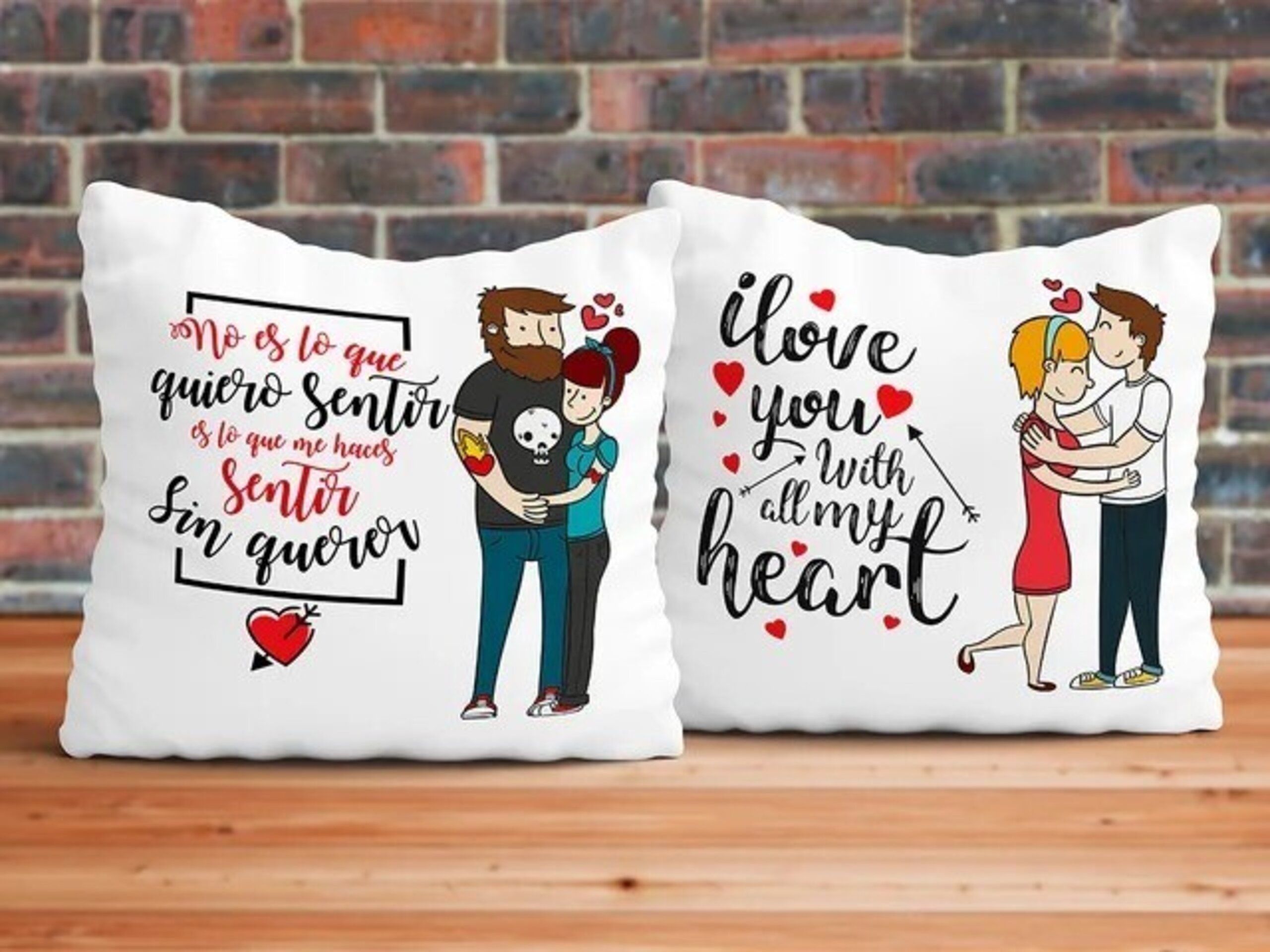Juego de cojines para parejas❤️ - 6