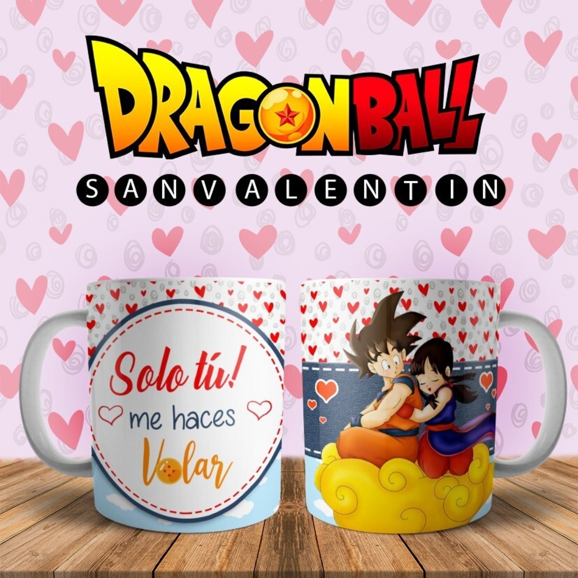 Taza para enamorados colección Dragon Ball - 3