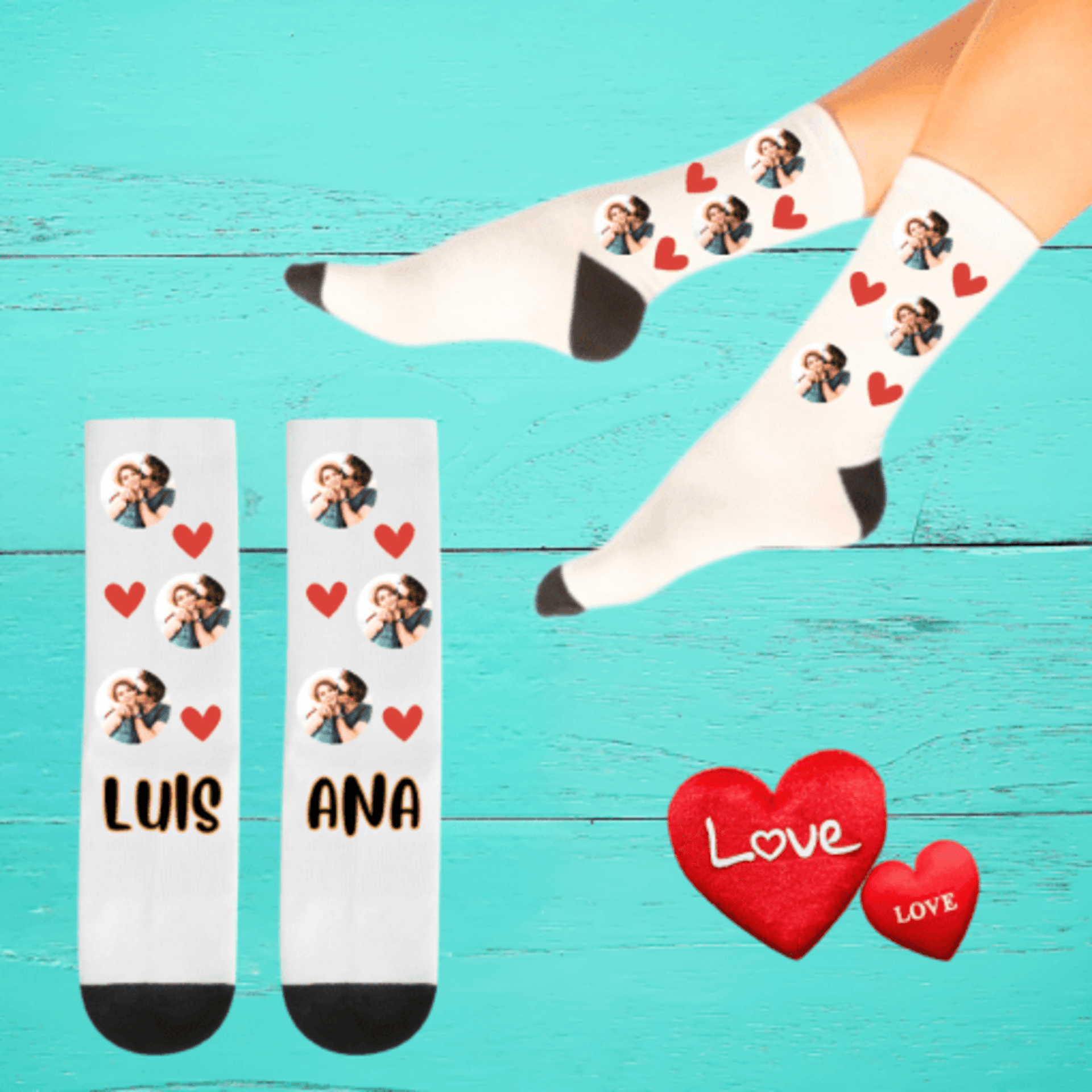 Calcetines Personalizados para parejas - 2