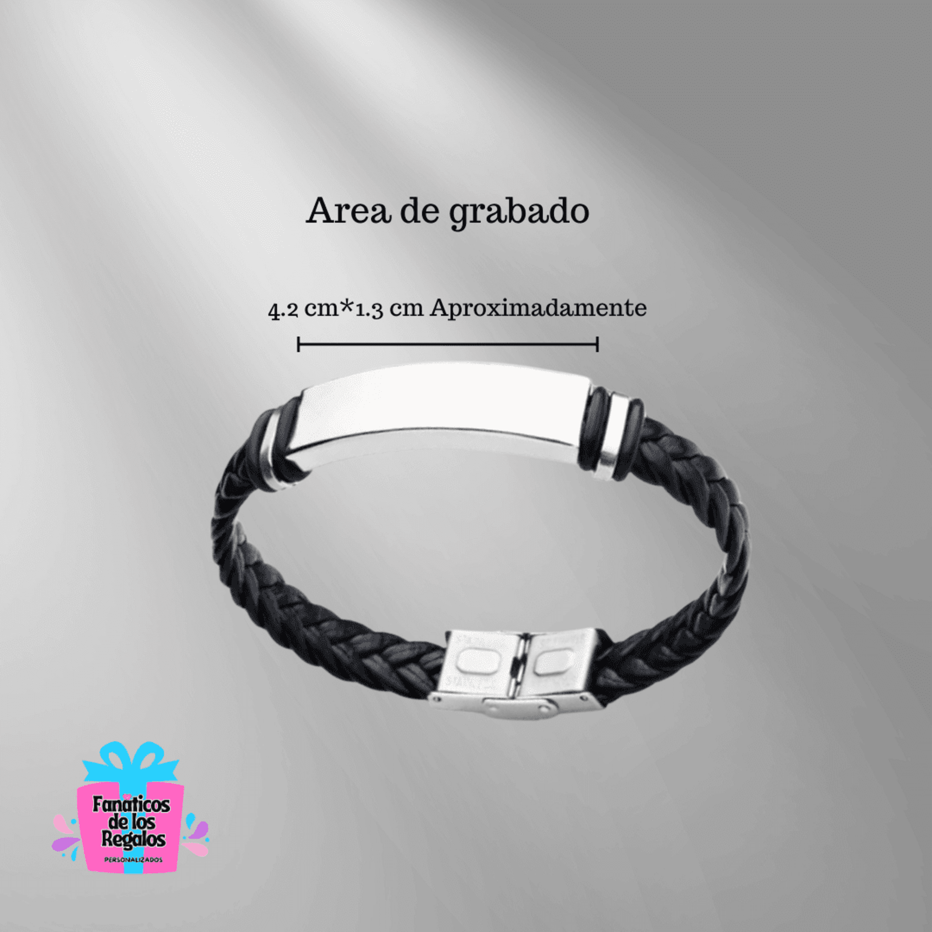 Pulsera negra para hombre - 3